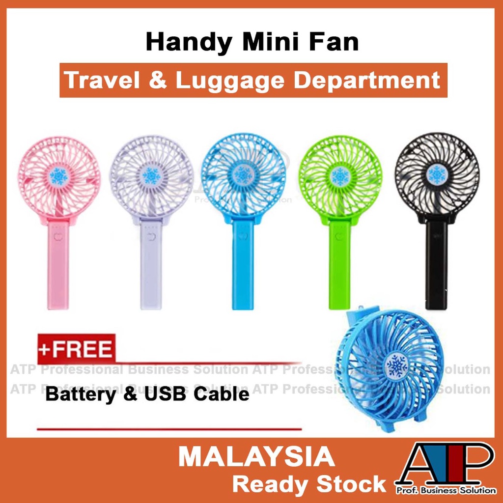 Travel✈️ Foldable Rechargeable Mini USB Fan Cooling Adjustable Portable Handy Mini Fan Small Fan