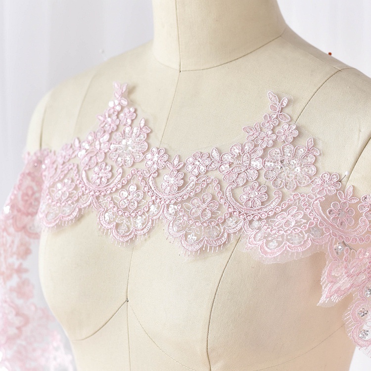 1 Meter Premium Designer Border Lace for Wedding Dress / Border Lace