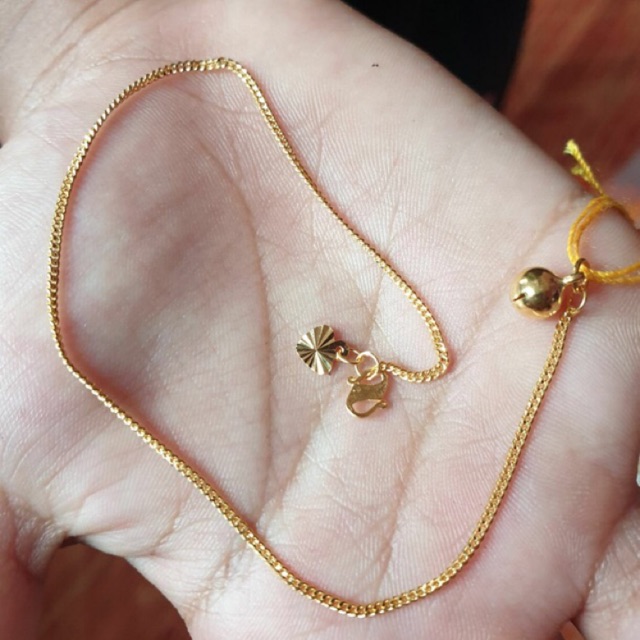 Emas 916 Tulen Rantai Tangan Gelang Mesin Murah Offer Shopee Malaysia