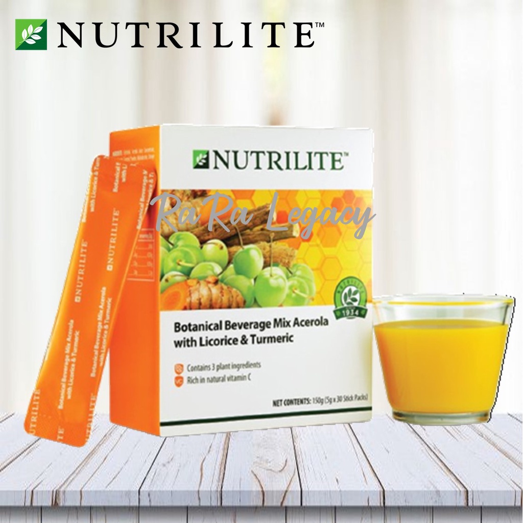 Nutrilite Botanical Beverage Mix Cherry With Licorice & Turmeric