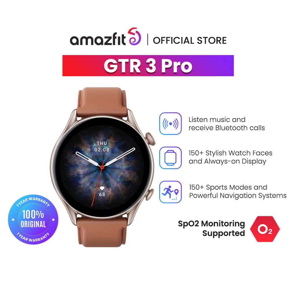 Amazfit GTR 3 Pro Smart Watch with 1.45\