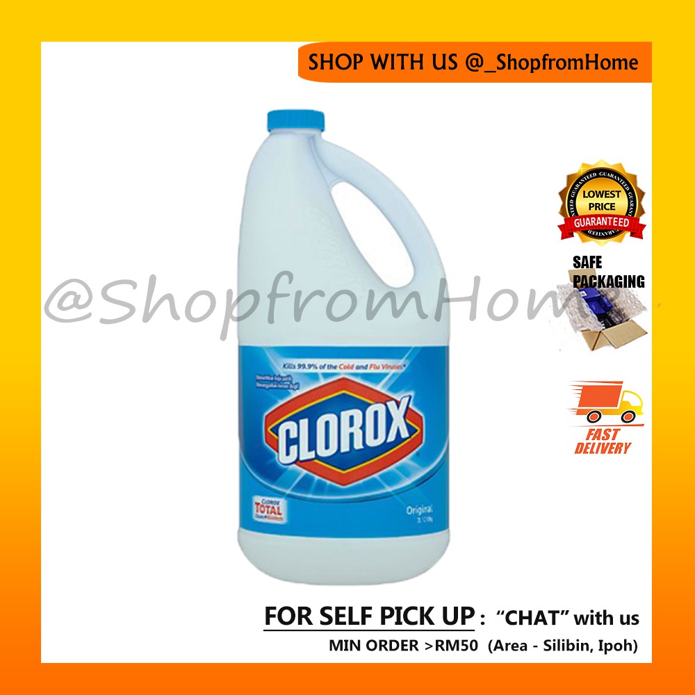 Clorox Bleach 2L Original Shopee Malaysia
