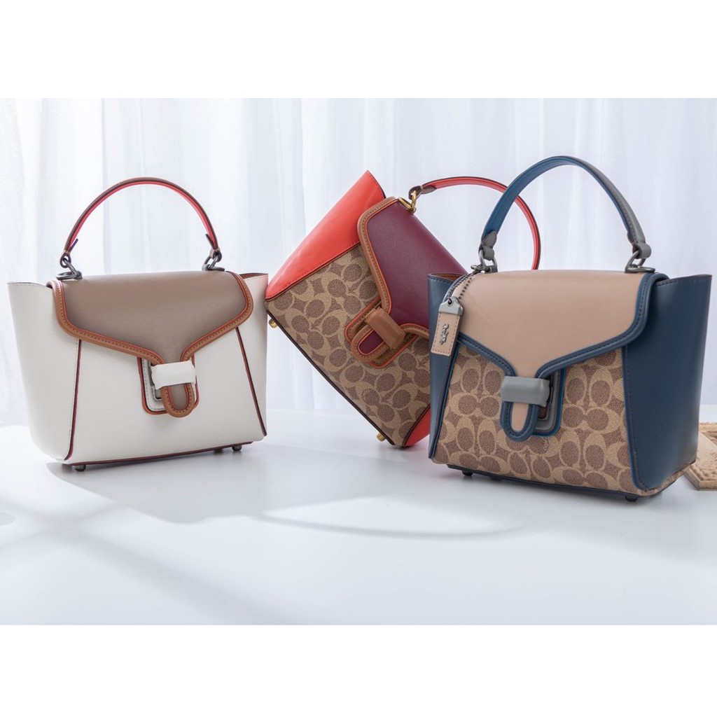 Coach 699 courier carryall handbag messenger bag in 3 colors | Shopee  Malaysia