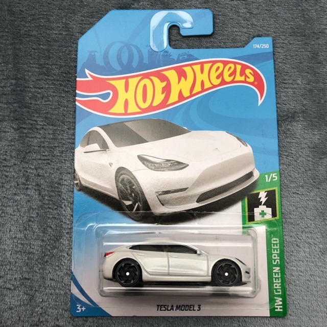 hot wheels model 3 tesla
