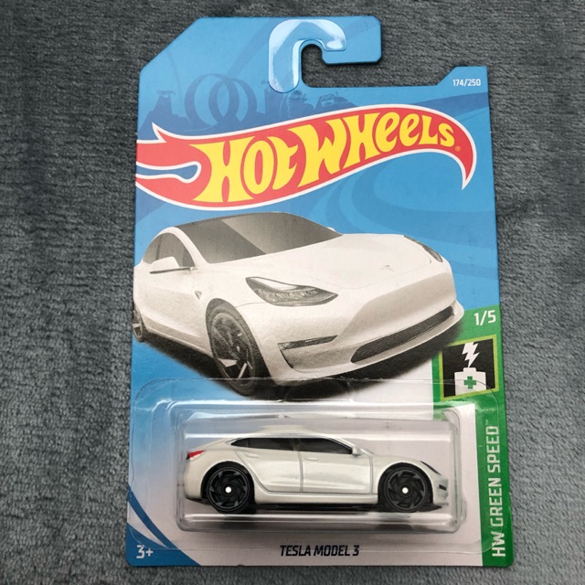 hot wheels tesla model 3