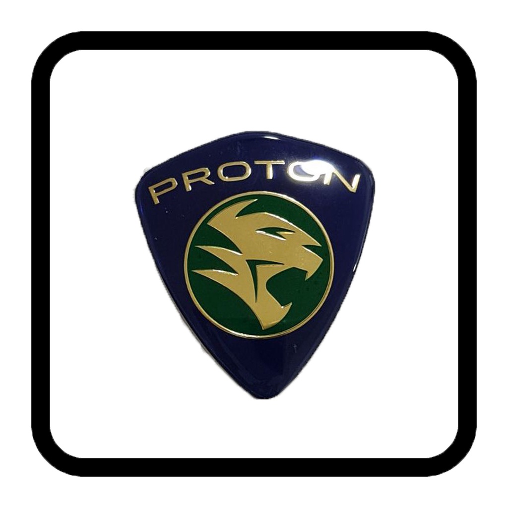 [XL]PROTON WAJA MMC RIM CAP LOGO BACK SIDE COVER LOGO AND STEERING LOGO ...