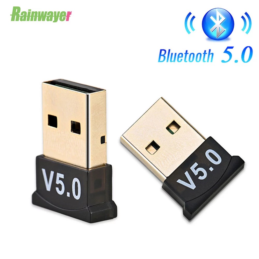 Wireless usb bluetooth 5 0 receiver mini bt5 0 dongle audio adapter