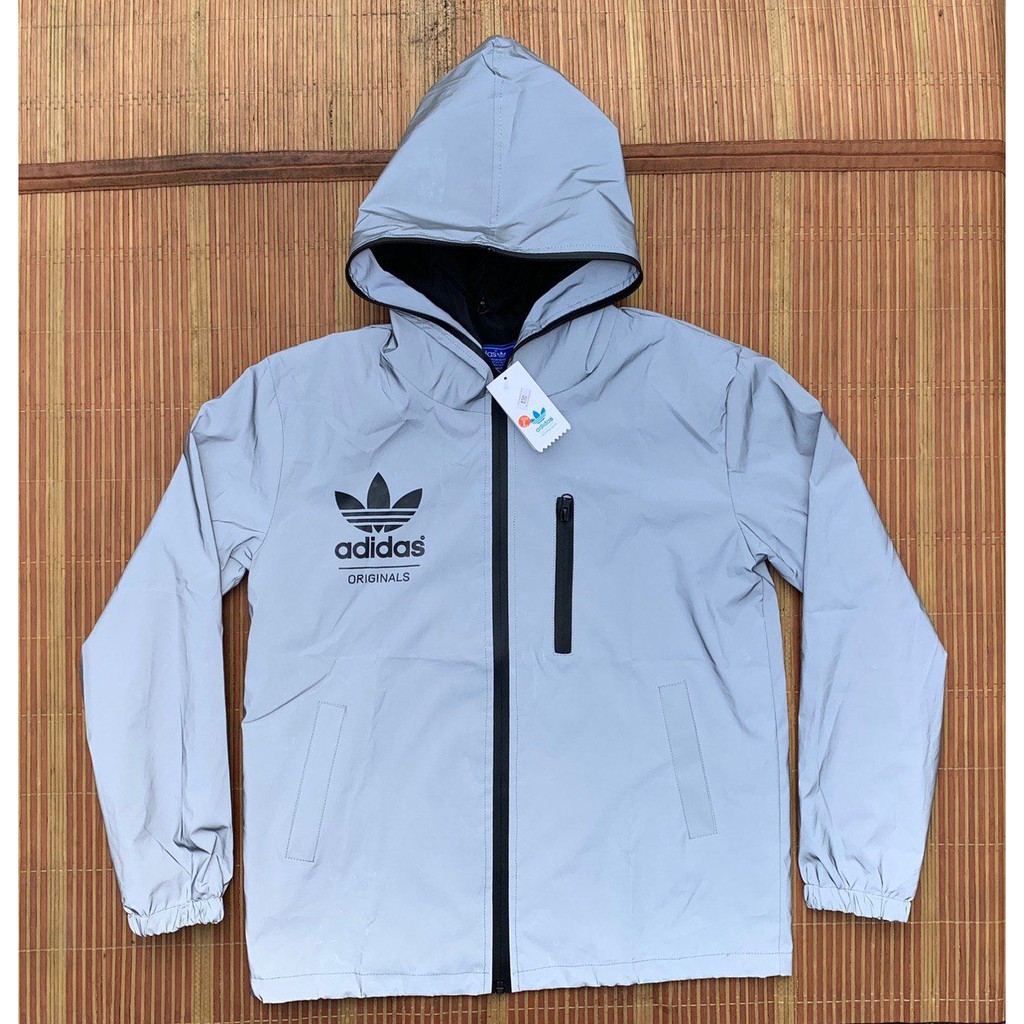 adidas originals reflective jacket