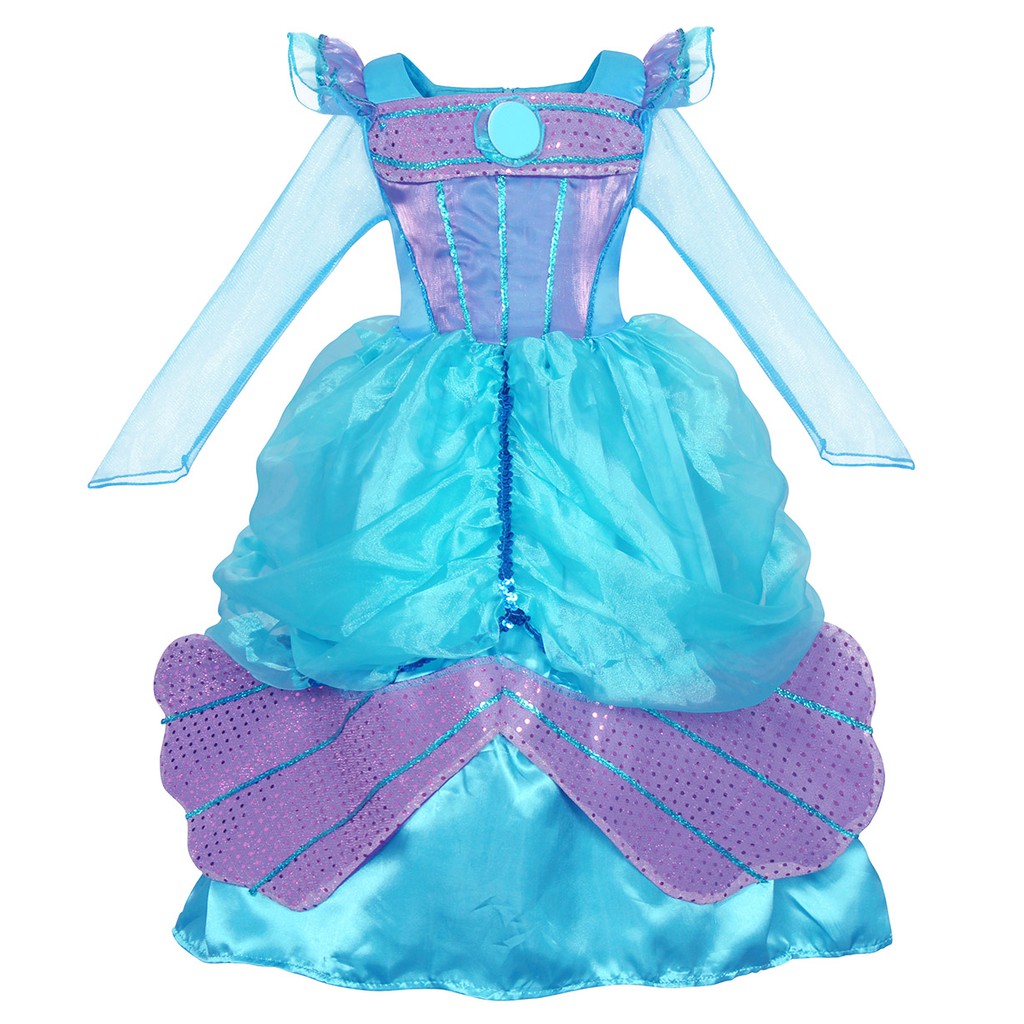 AmzBarley Princess Mermaid Costume for Girls Fancy Party Sequins Dress
