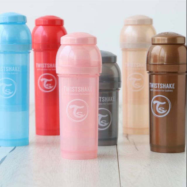 twist shake bottle