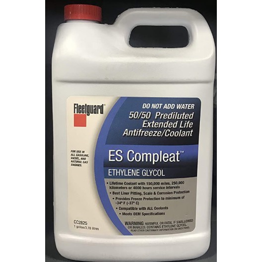 CC2825 Fleetguard ES Compleat EG 50/50 Antifreeze/Coolant Shopee Malaysia