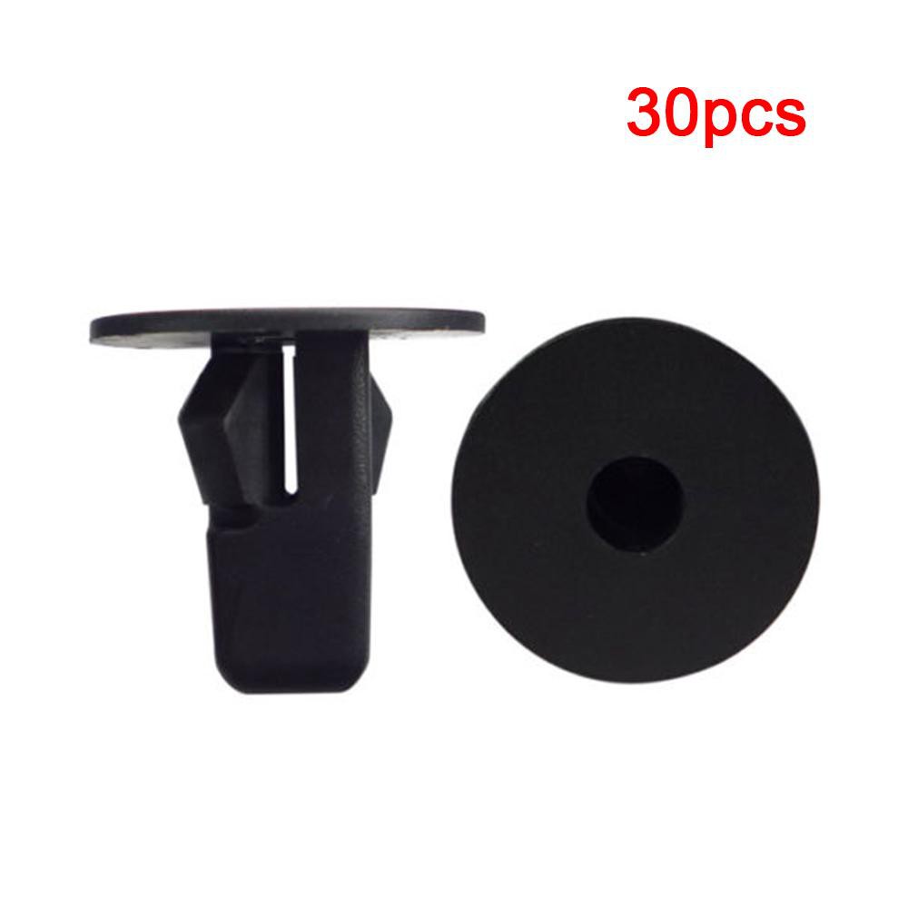 30Pcs Clips 90189-06013 Grommet Moulding Clip Nylon Nut A14267 For Toyota Lexus