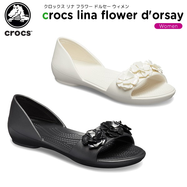 crocs lina flower dorsay