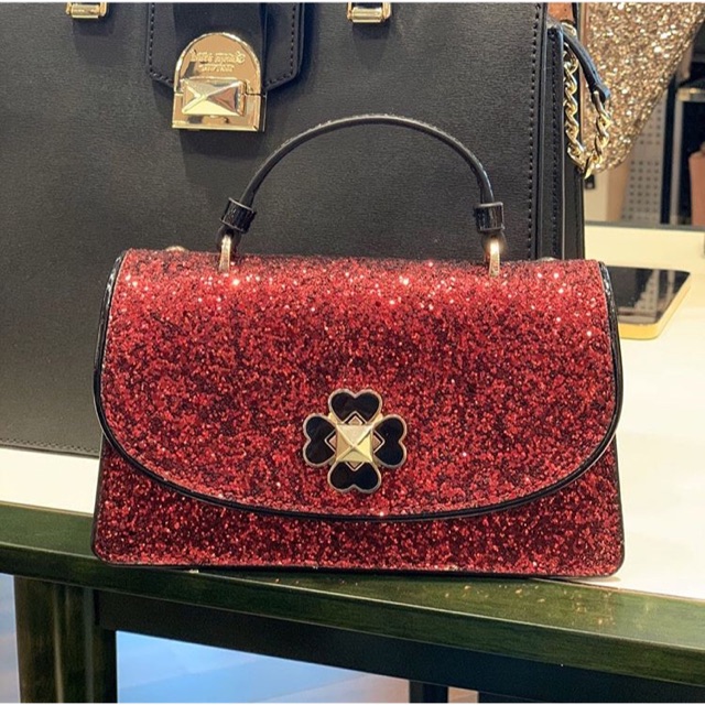 kate spade mini riley glitter