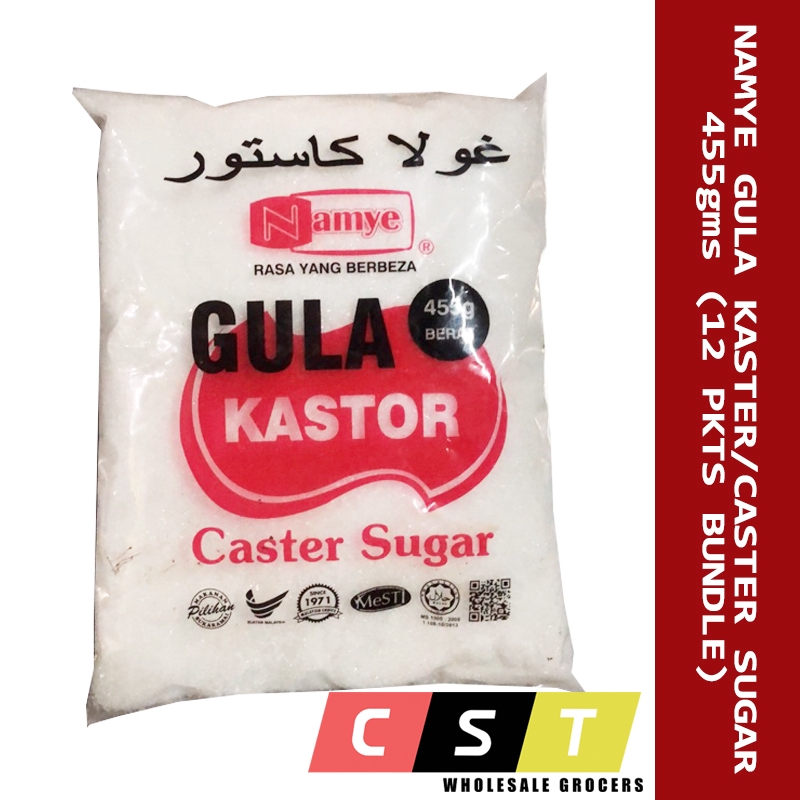 Namye Caster Sugar Gula Kastor 455g 12 Pkts Bundle Shopee Malaysia