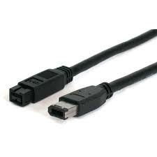 IEEE 1394 Firewire Cable 9-pin Male to 6-pin Male