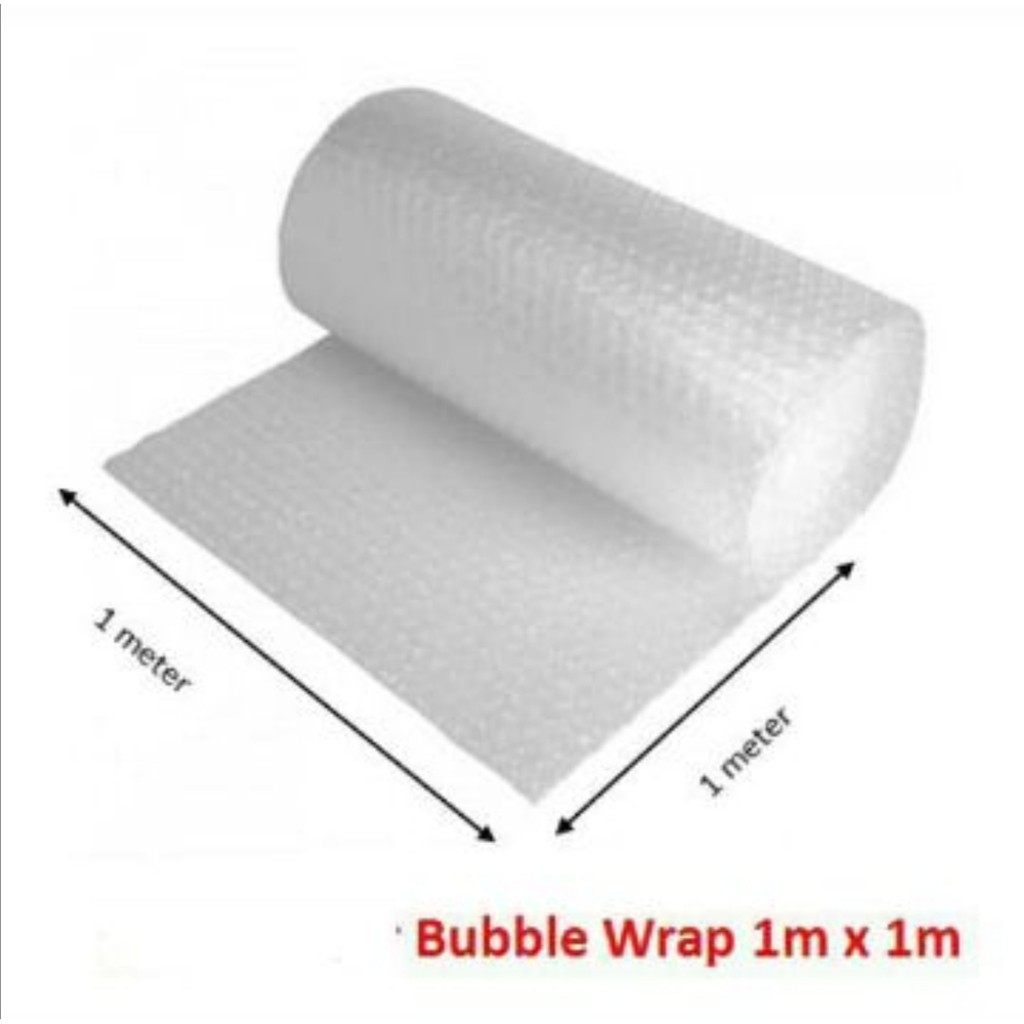 Bubble wrap single layer 1 meter x 1 meter bubble wrap 100cm x 100cm ...