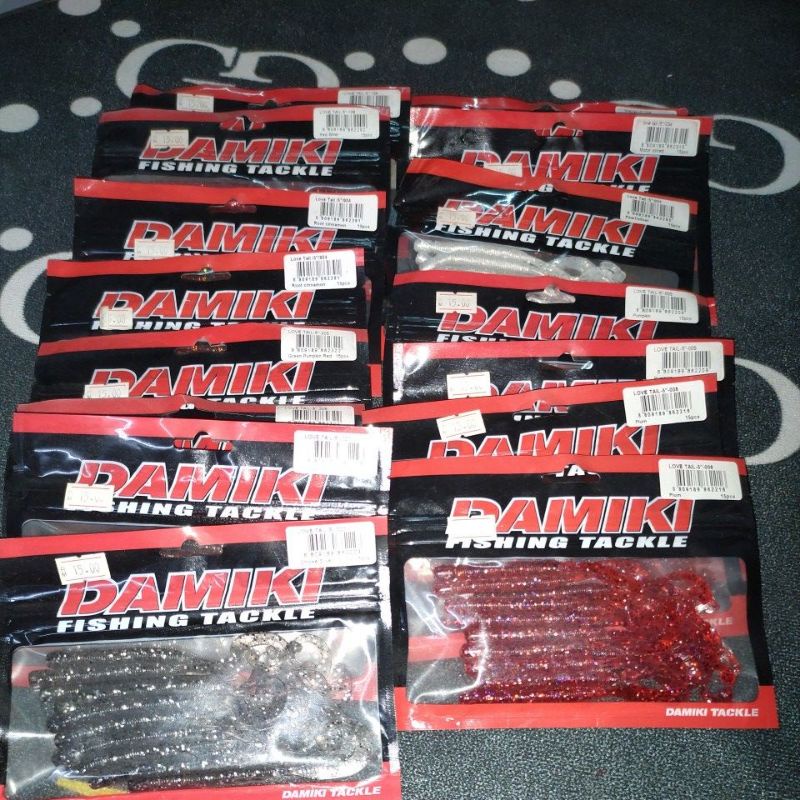 DAMIKI LOVE TAIL 5 INCH Bait | Shopee Malaysia