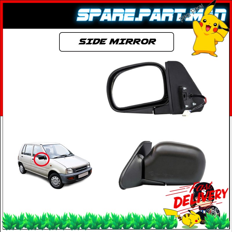 PERODUA KANCIL 850 SIDE MIRROR AUTO 3 WIRE OEM Shopee Malaysia