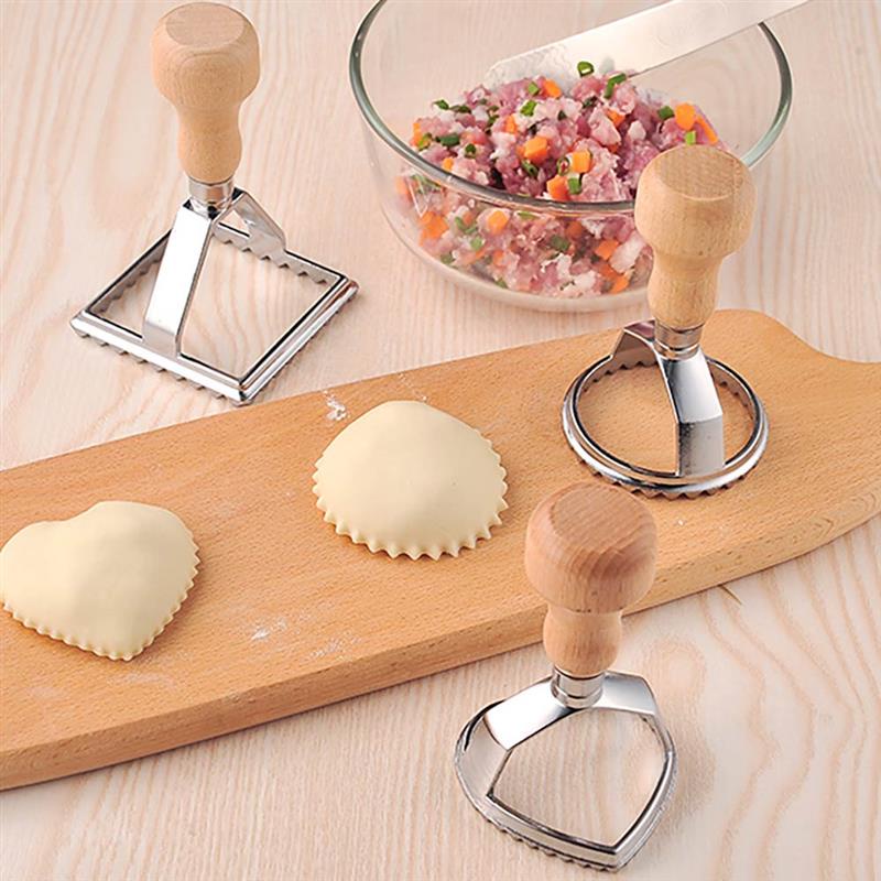 WALFOS Italian Ravioli Cookie Pastry Cutter Pasta Press Maker Mold Tool