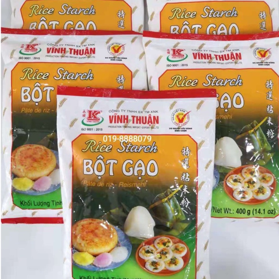 Bot Gao Vinh Thuan - Rice Flour Starch 400gr | Shopee Malaysia