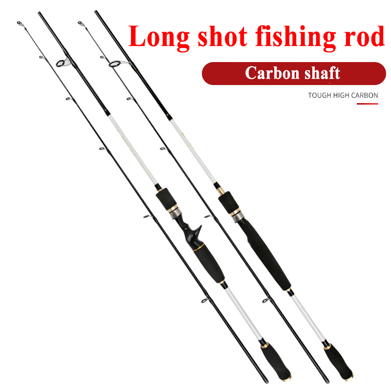 white fishing rod