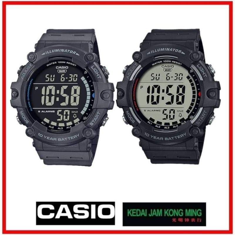 AE1500Whx-1A/8Bv Casio Watch Original Big Digital. | Shopee Malaysia