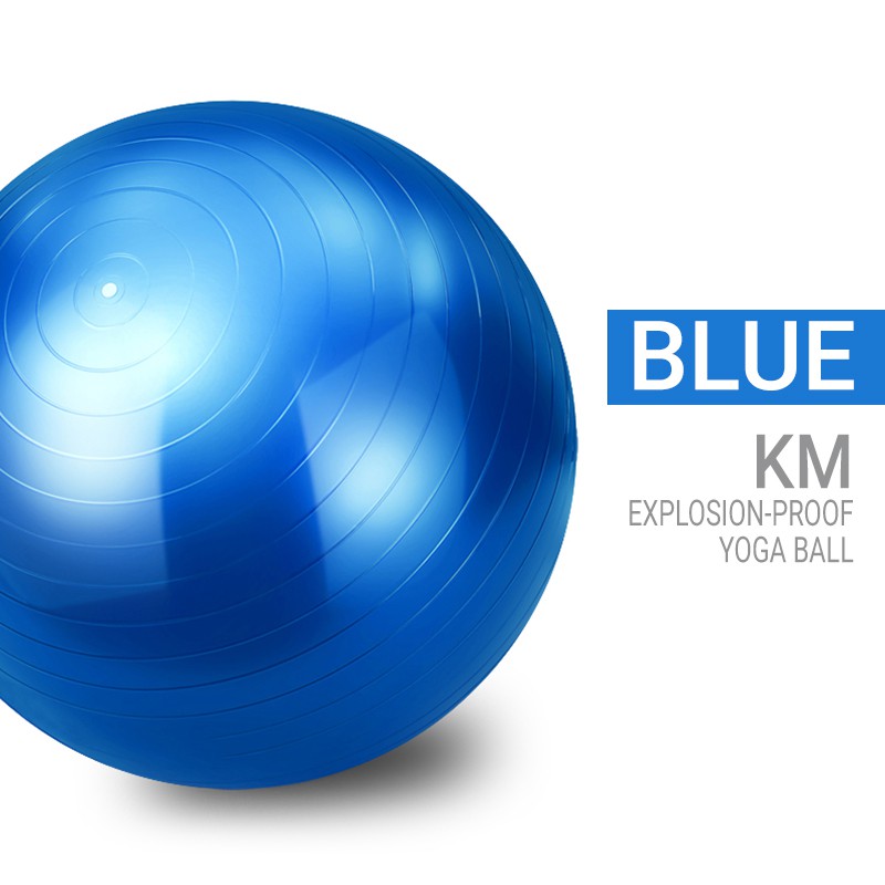 yoga ball blue