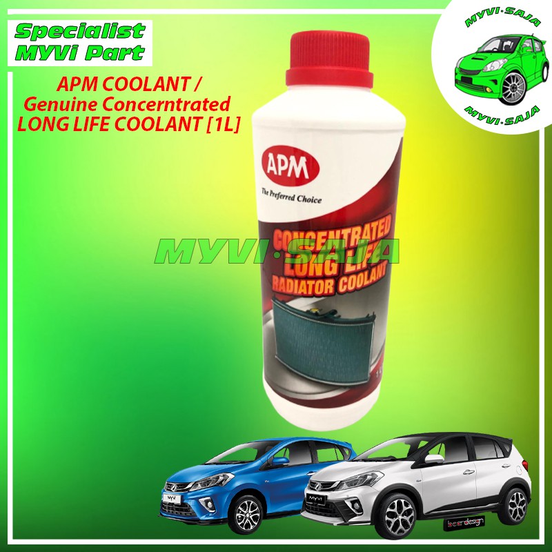 APM COOLANT / Genuine Concerntrated LONG LIFE COOLANT [1L] | Shopee ...