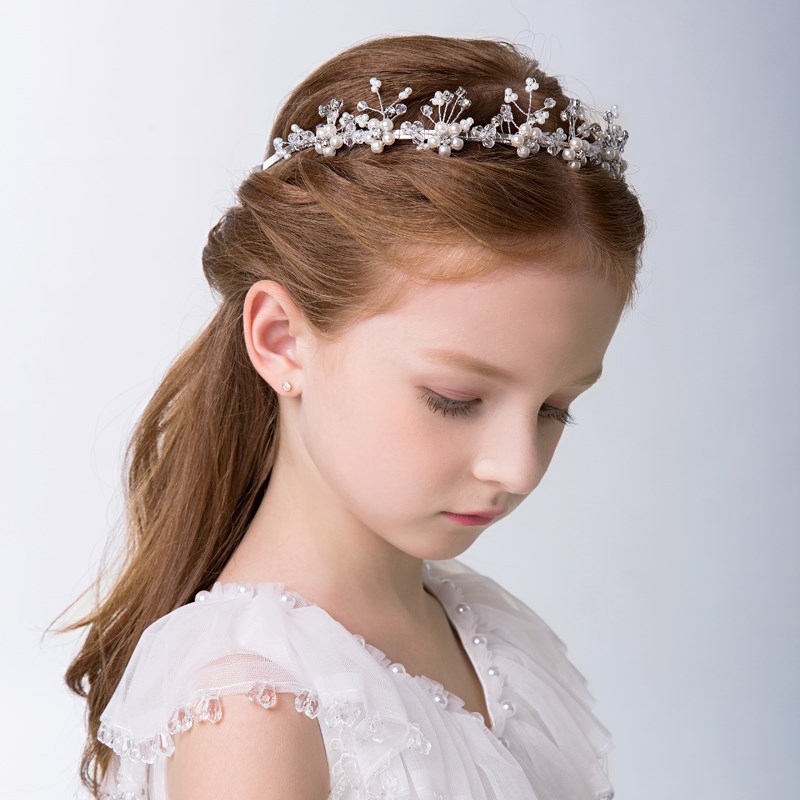 Girls Hair Accessories Kids Wedding Dress New Hair Accessories