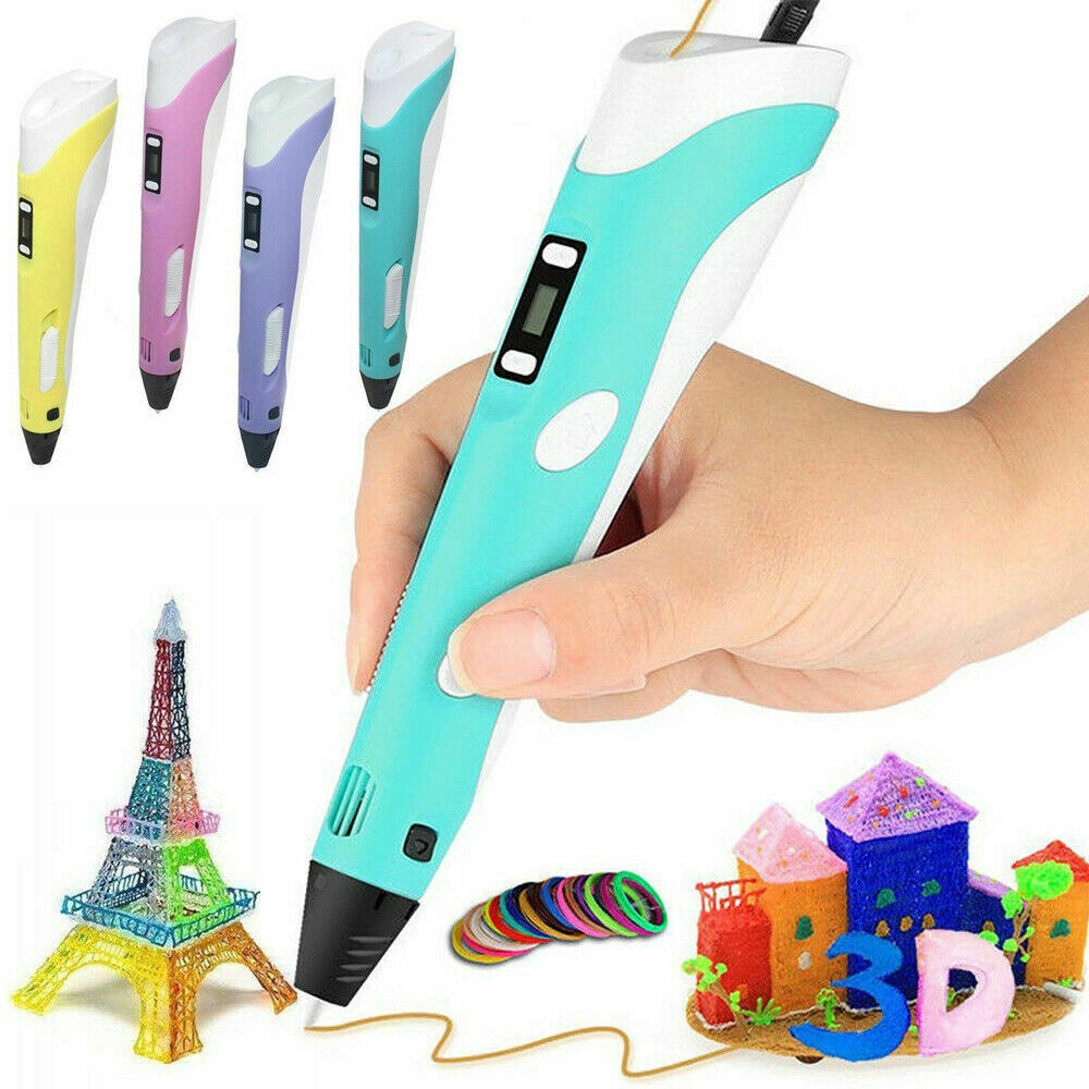 Ready stock 3D Printer Pen Crafting Doodle Drawing Arts Printer  PLA Filaments 3D Pen PLA Filament Creative Tool