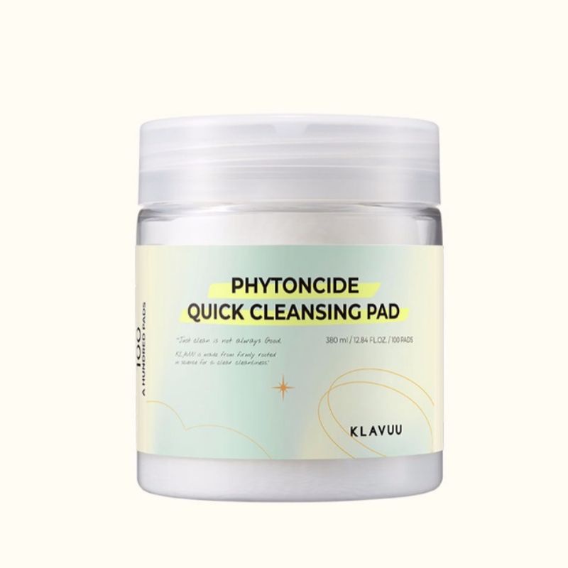 Klavuu Phytoncide Quick Cleansing Pad 100ea Shopee Malaysia