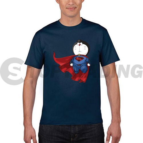 Doraemon Superman Superhero Avengers Cartoon Movie Cotton T-Shirt CS-261 |  Shopee Malaysia