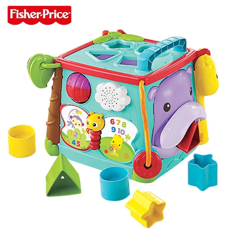 infant activity cube