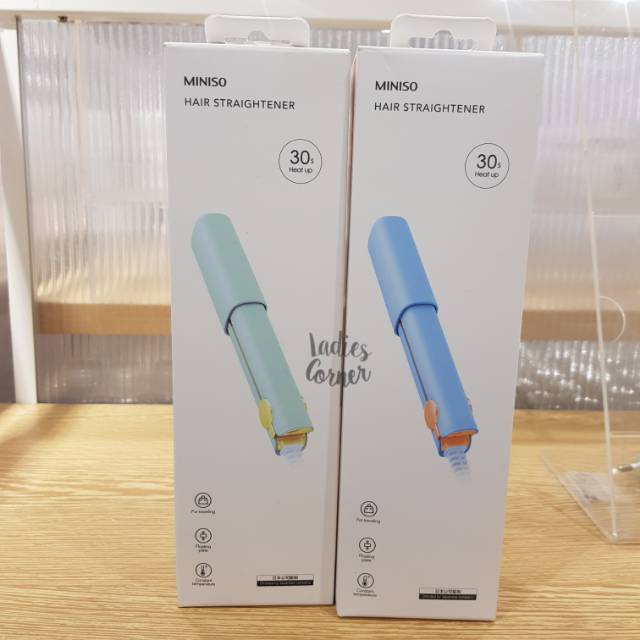 hair straightener miniso