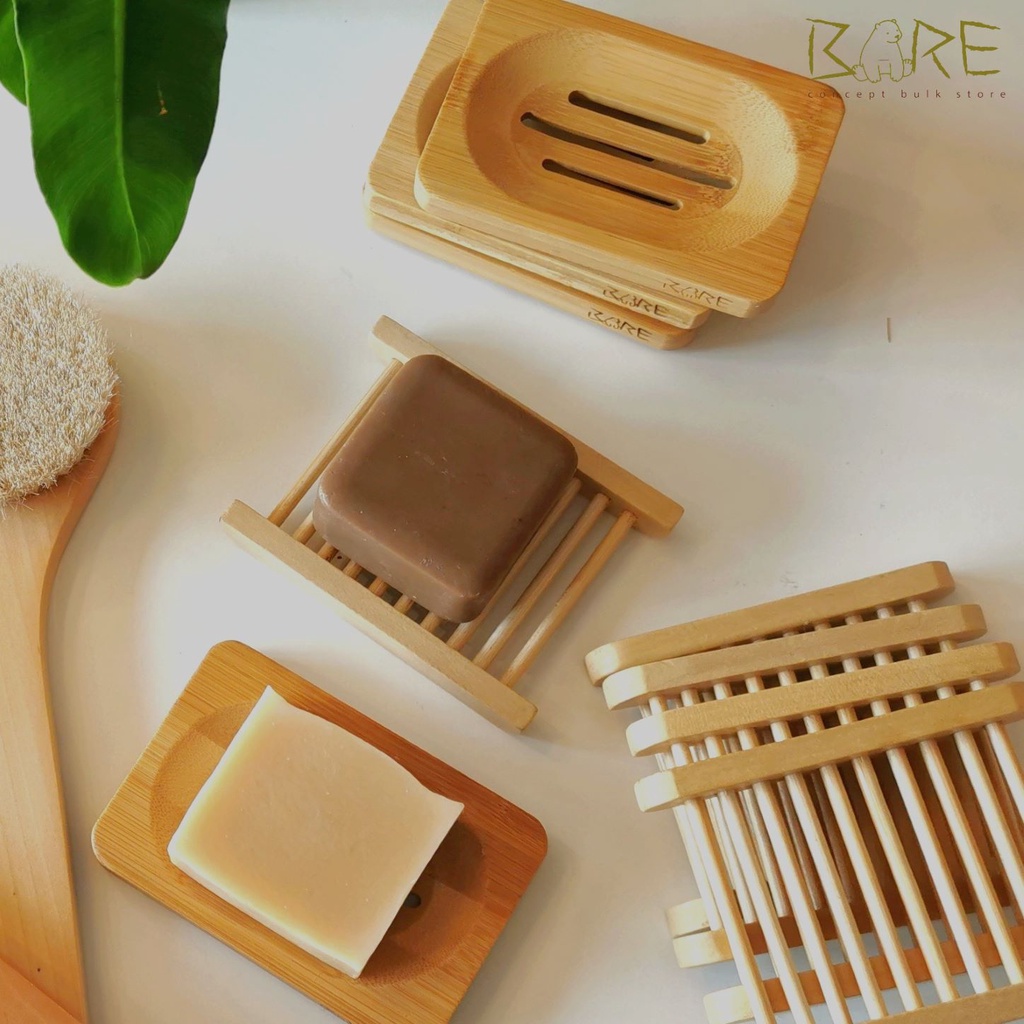 Natural Bamboo Soap Tray /Dish/竹皂盘子Solid Tray Design/ Tray Sabun Buluh/ Eco-friendly /zero waste