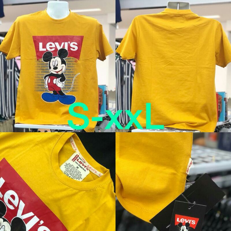 levi's mickey t shirt