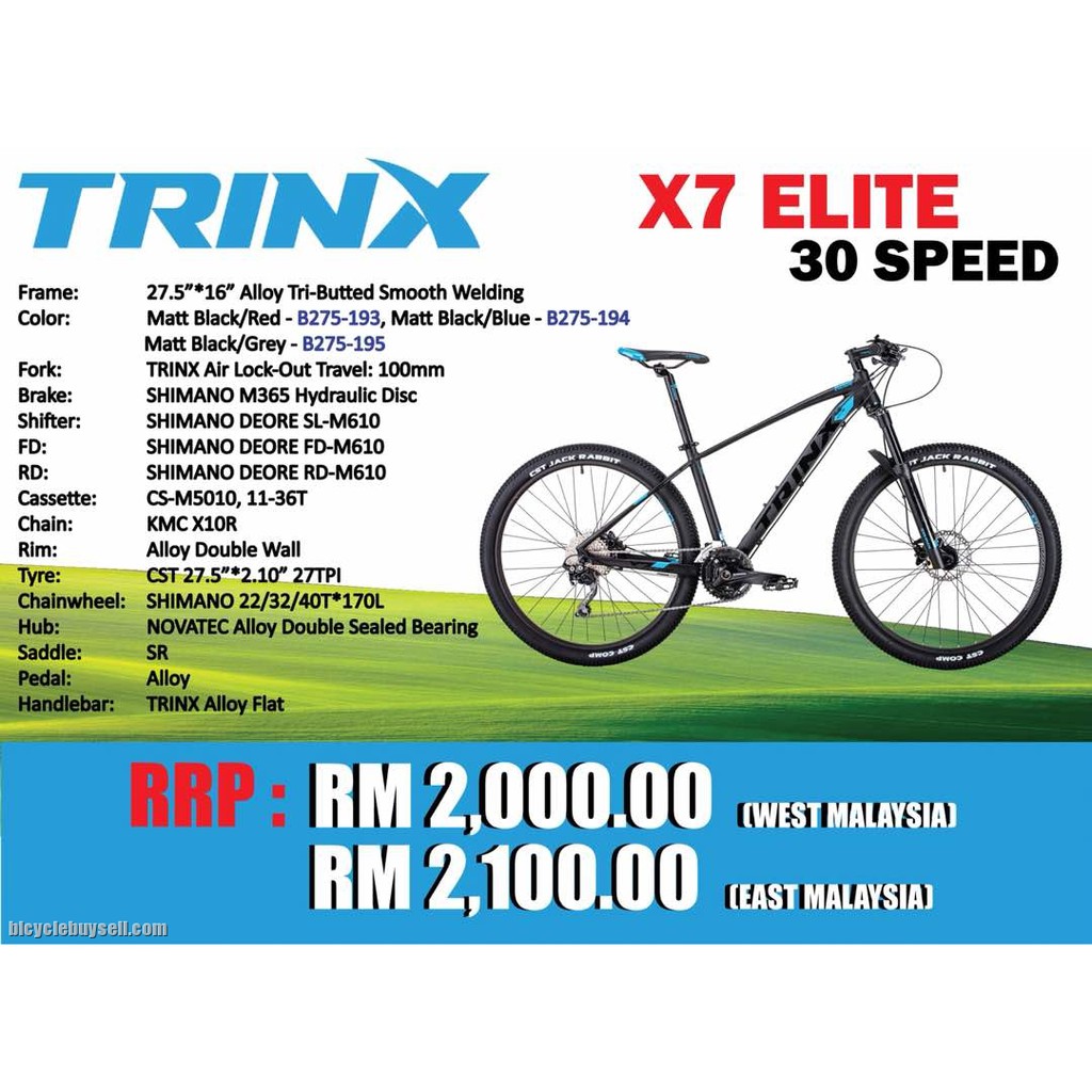 trinx mountain bike 27.5 price