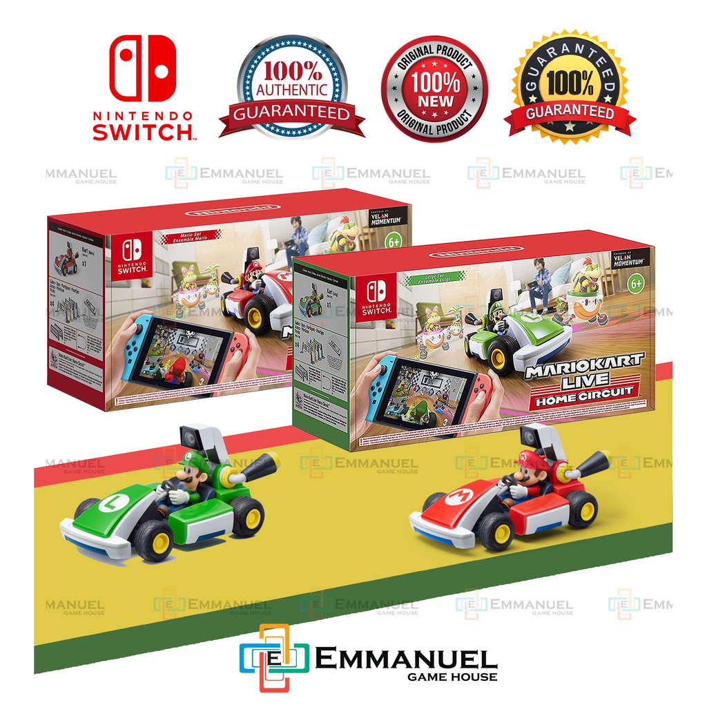 Nintendo switch mario kart live home circuit