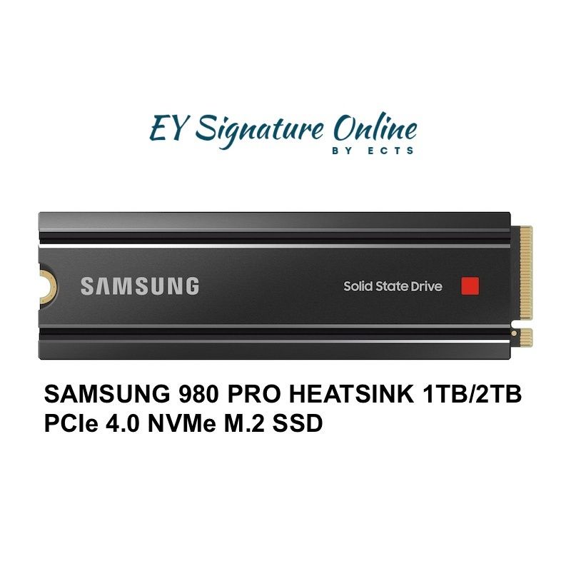 Samsung 980 Pro Heatsink 1tb2tb Pcie 40 Nvme M2 Ssd Shopee Malaysia 9482