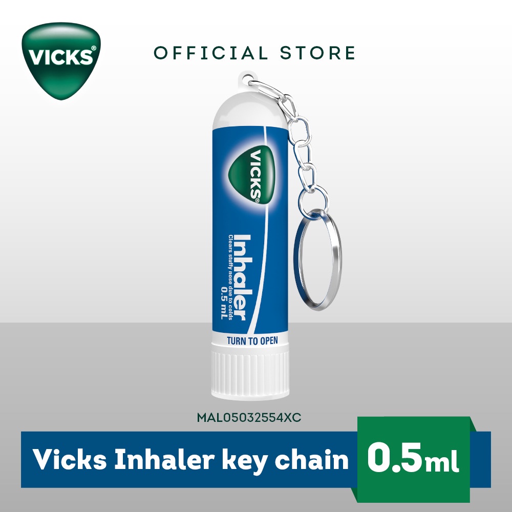 VICKS INHALER CLEAR STUFFY NOSE WITH KEYCHAIN 0.5ML Shopee Malaysia