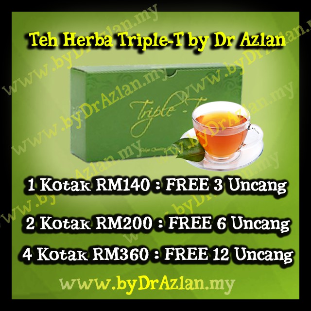 triple tea dr azlan