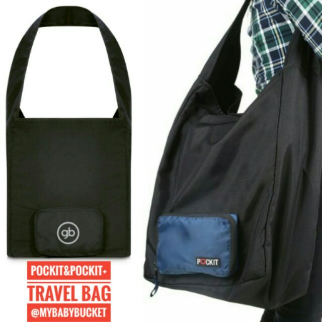 gb pockit and pockit plus travel bag black