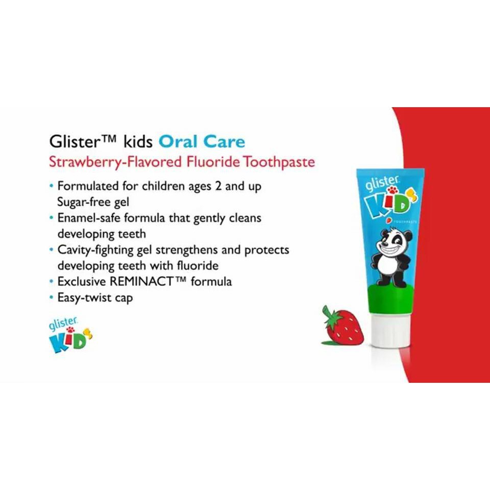 GLISTER Kids Toothpaste Children Toothpaste 85g / Ubat Kiki Kanakkanak