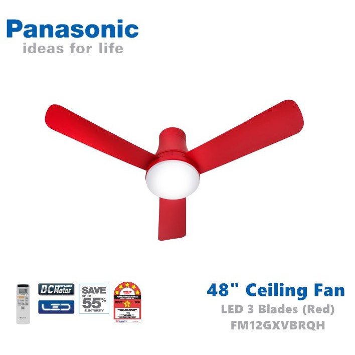 Panasonic Baby Ceiling Fan 48 F M12ao Regulator Type F M12gx Led Remote Control Type F M12a0