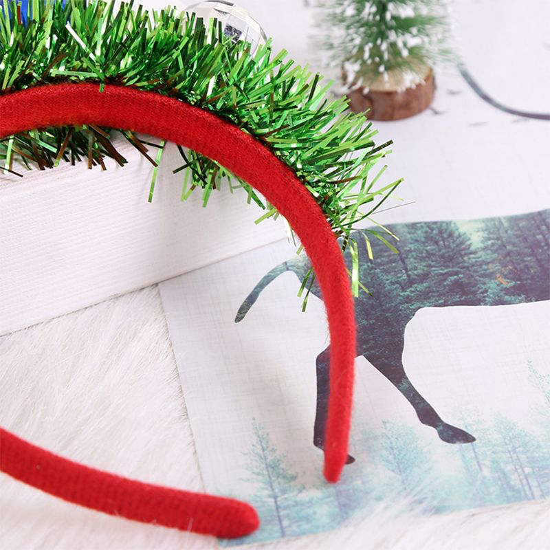 christmas ball headband