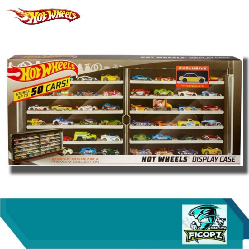 Hot Wheels Display Case 50th Anniversary