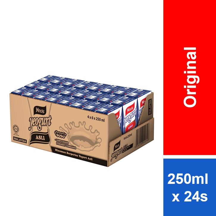 Yeos Yeogurt Original 250ml x 24 Shopee Malaysia