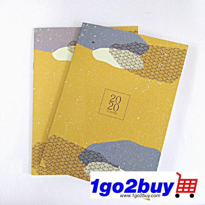 Classic Diary 2020 A5 Day to Page Blue 320 Pages Agenda 2020 Daily Planner Hourly View Appointment Book with Tear-Off Corner