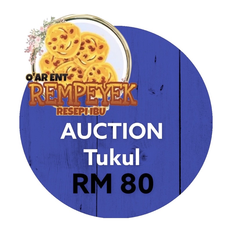 Auction Tukul Batu Rempeyek OARE SHOP